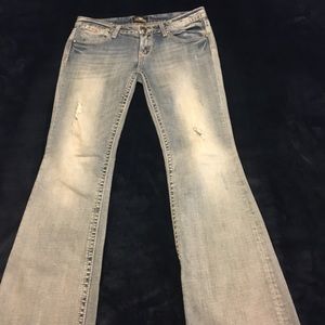 Express Rerock Boot Cut Jeans